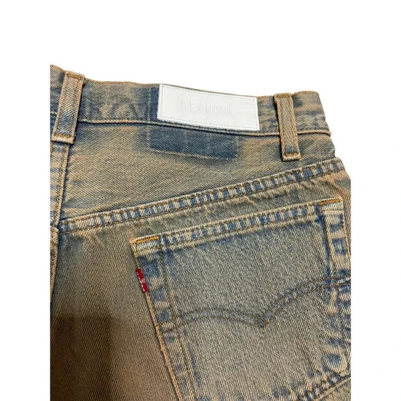 NWT RE/DONE x Levi’s “The Short” Tinted Blush-sz 26 - Picture 4 of 8